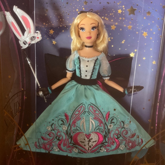 DISNEY LTD ’ALICE from WONDERLAND ‘’ 12 in. MIDNIGHT MASQUARADE SERIES D23 - Picture 6 of 8